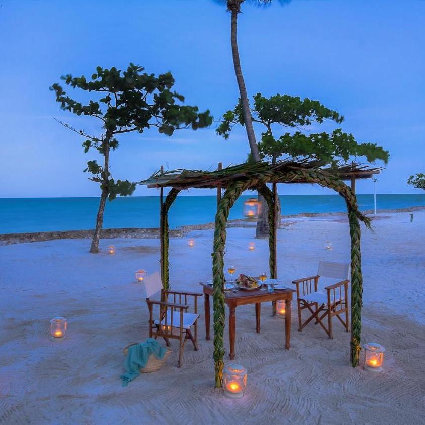 Diamonds Mapenzi Beach_sunset dinner.jpg