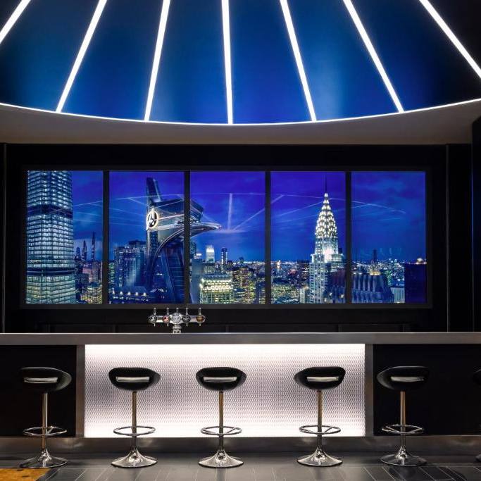 Vacanță la New York-The Art of Marvel hotel Disneyland Paris