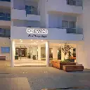 Okeanos Beach intrare hotel.webp