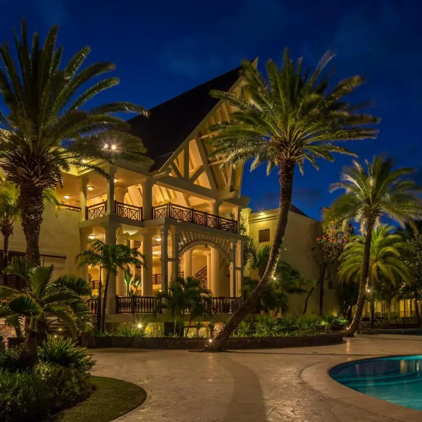 The Residence Mauritius by night.webp